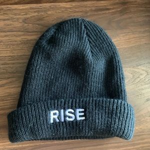 SOLD Red Bull Conquest Rise Beanie in pure black